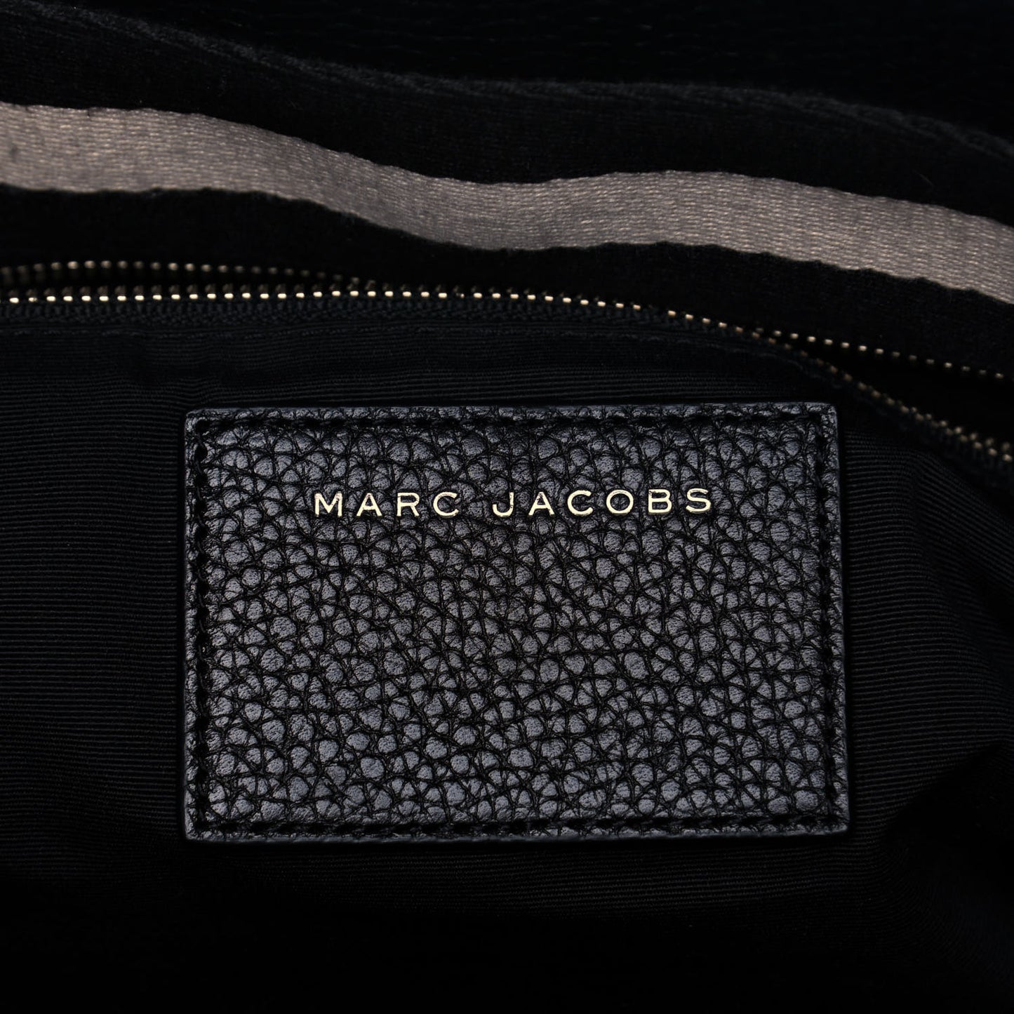 Textured Calfskin Medium Incognito Satchel Black