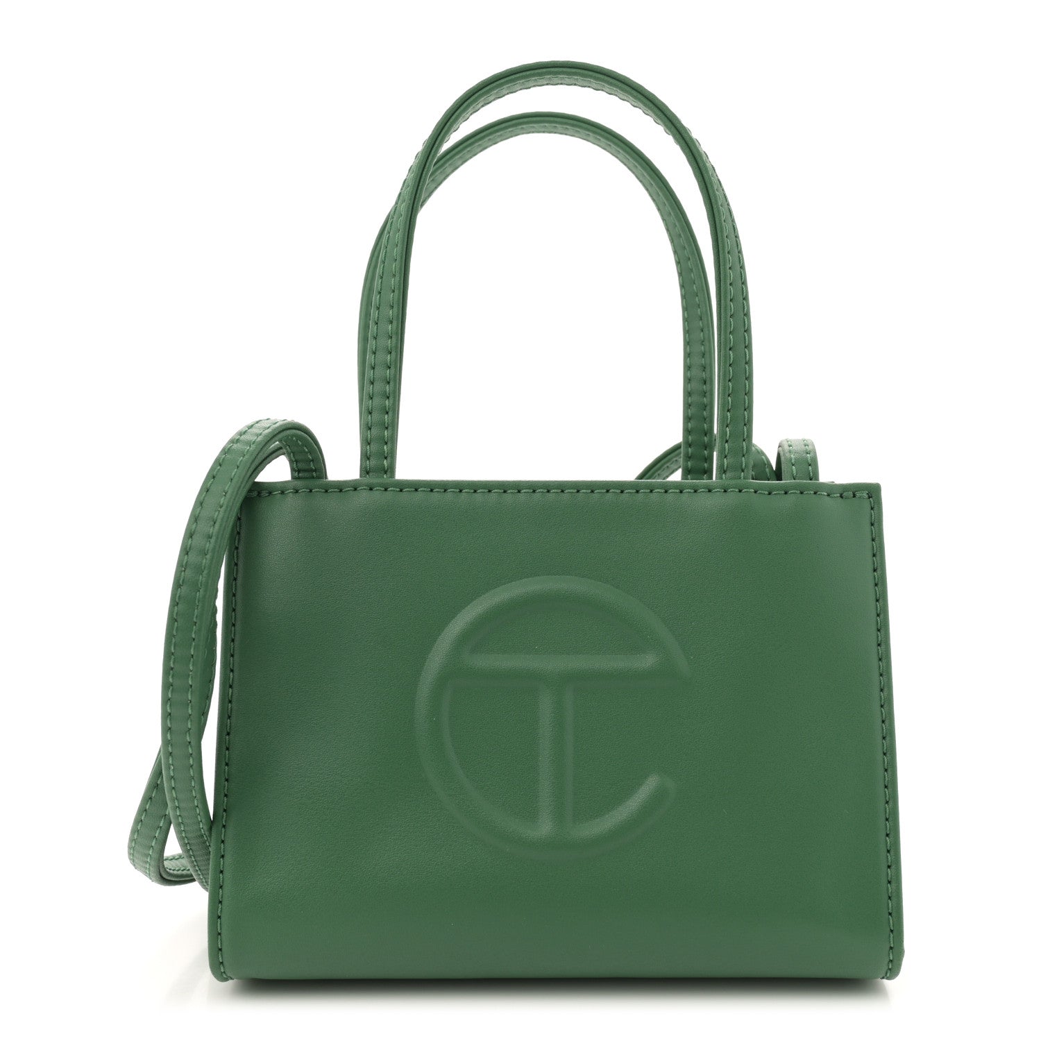Telfar Vegan Leather Small Shopping Bag Leaf 1 of 10