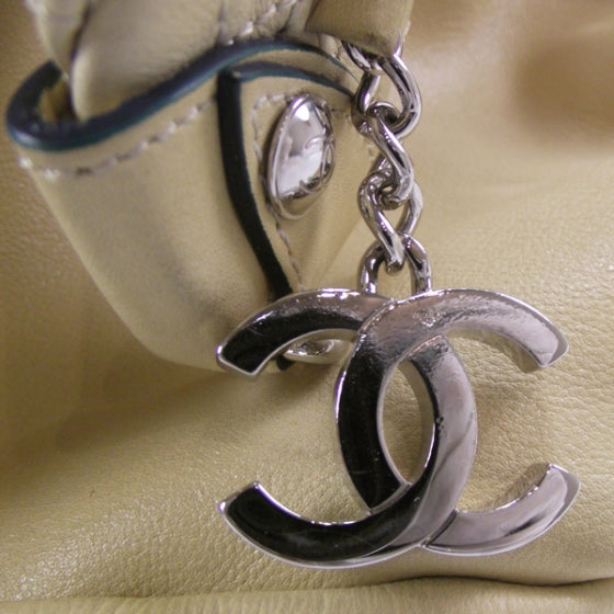 Chanel Lambskin Edgy Large Hobo Beige 8 of 14