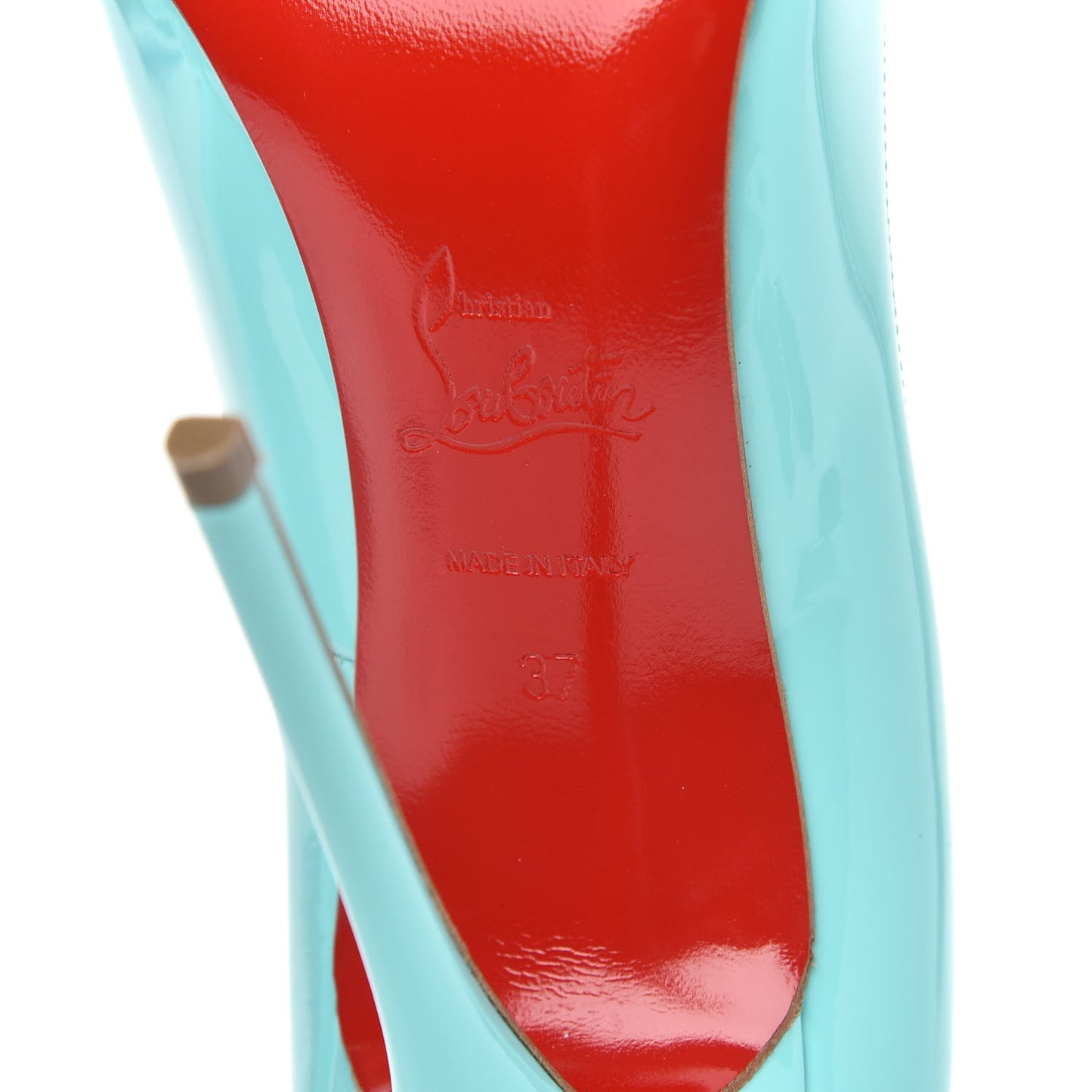 Patent Pigalle Follies 120 Pumps 37 Opaline