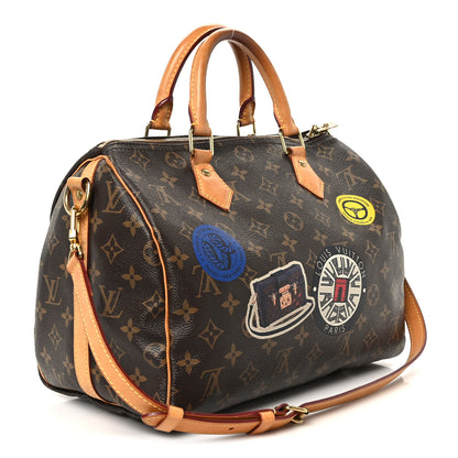 Louis Vuitton Monogram My World Tour Speedy Bandouliere 30 2 of 9