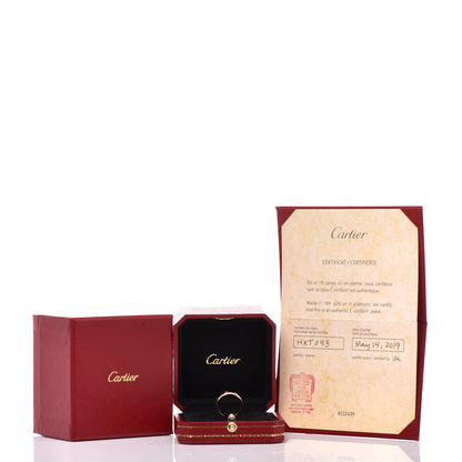 Cartier 18K Pink Gold 3.5mm LOVE Wedding Band Ring 52 6 5 of 5