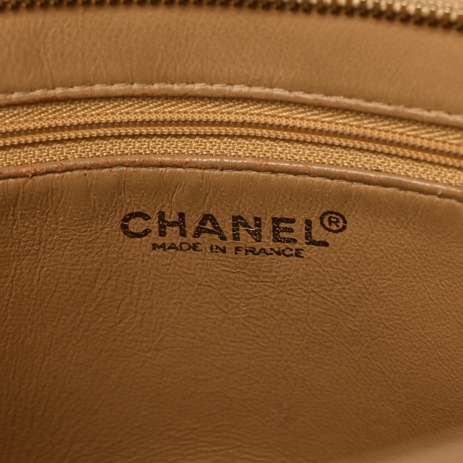 Chanel Caviar Quilted Medallion Tote Beige 6 of 15