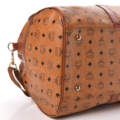 MCM Visetos Traveler Bag Cognac 8 of 17