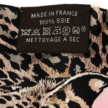 Hermes Silk Jungle Love Love Twilly Rose Pale Etoupe 2 of 4