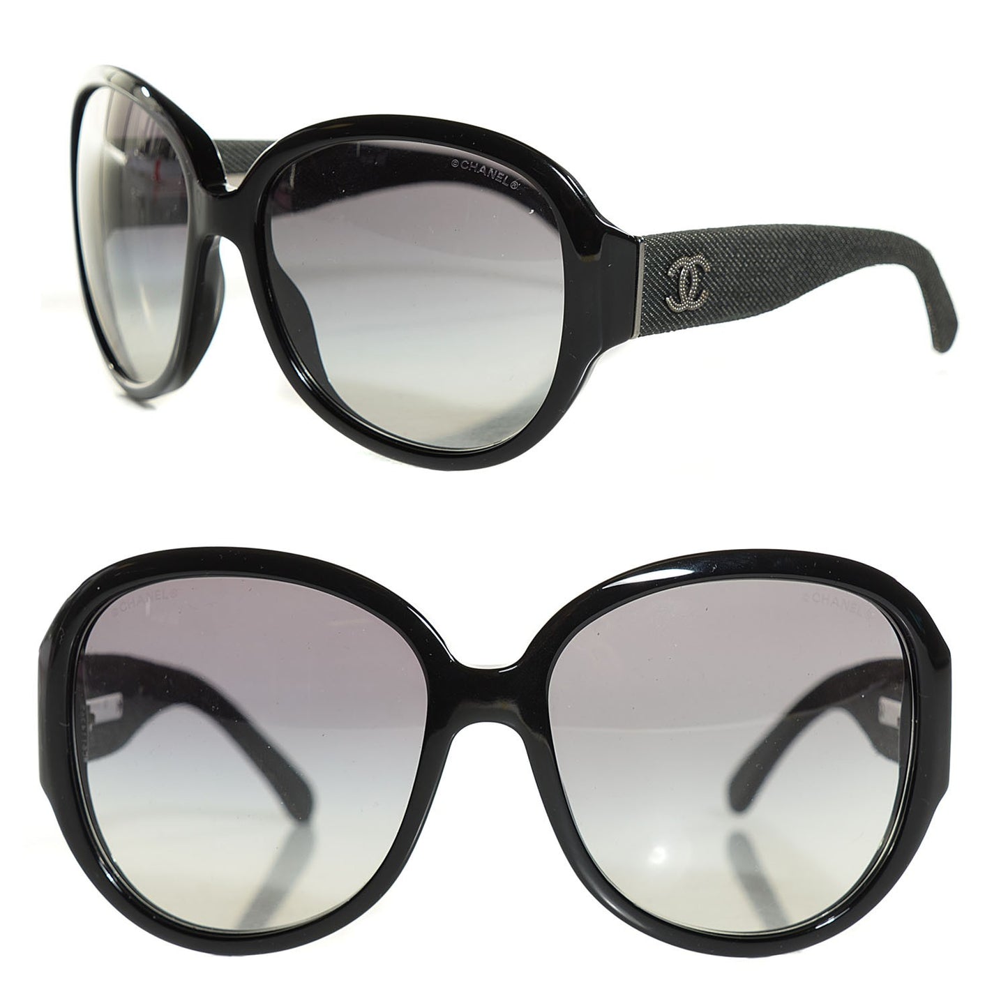 Denim CC Sunglasses 5163 Black