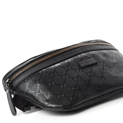 Gucci Imprime Monogram Belt Bag Black 6 of 10