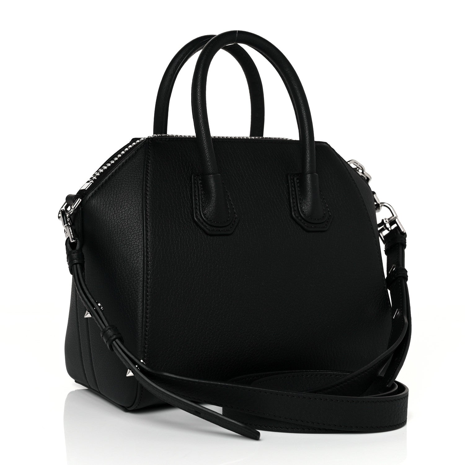 Givenchy Sugar Goatskin Mini Antigona Black 3 of 9