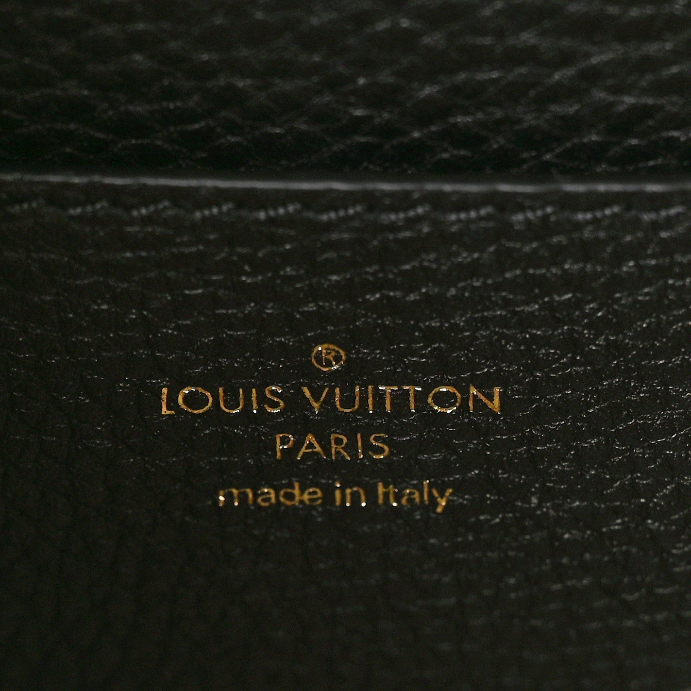 Louis Vuitton Grained Calfskin LV Pont 9 Soft PM Black 6 of 11
