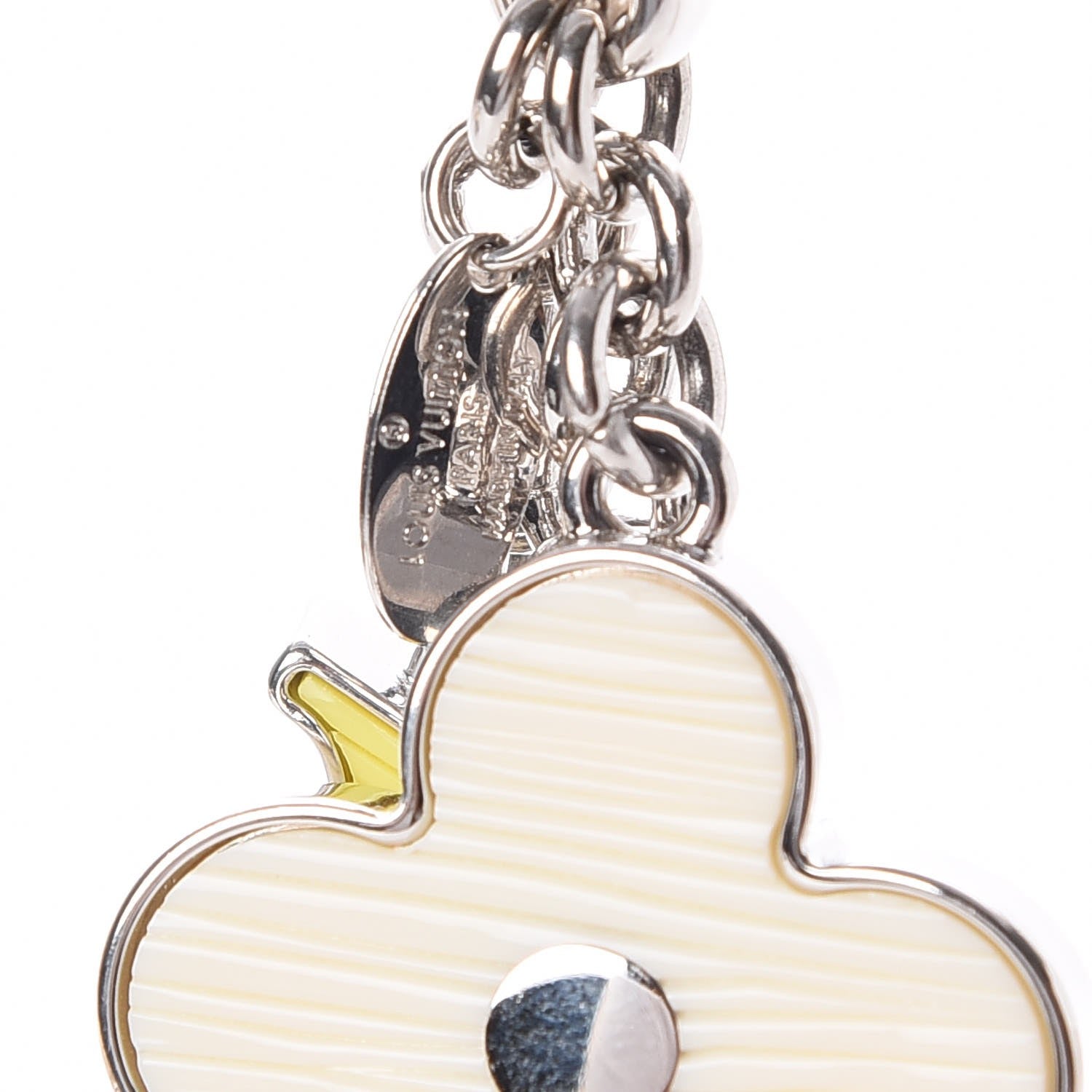Louis Vuitton Fleur d'Epi Bag Charm Tri-Color 3 of 4