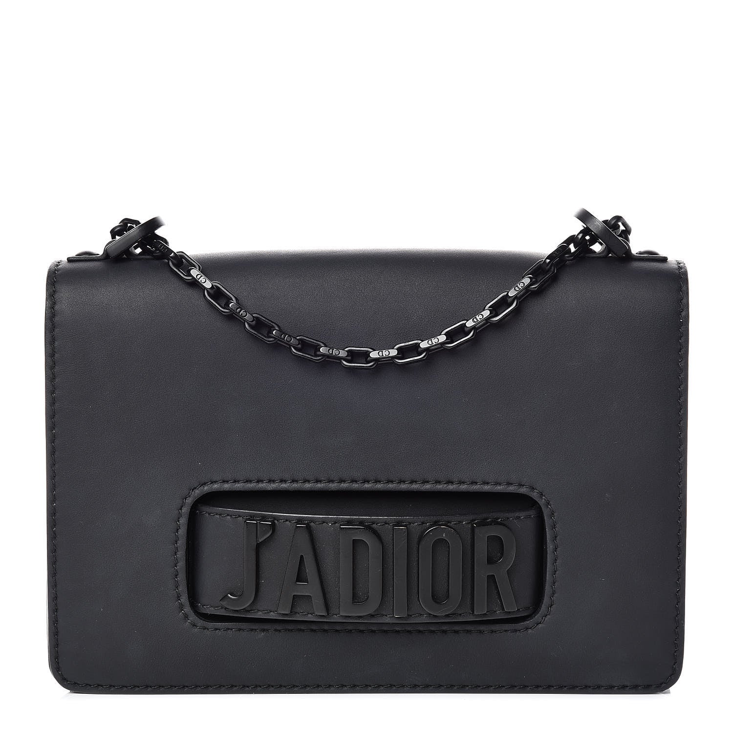 Christian Dior Ultra Matte Calfskin J'Adior Chain Flap Bag Black 1 of 14