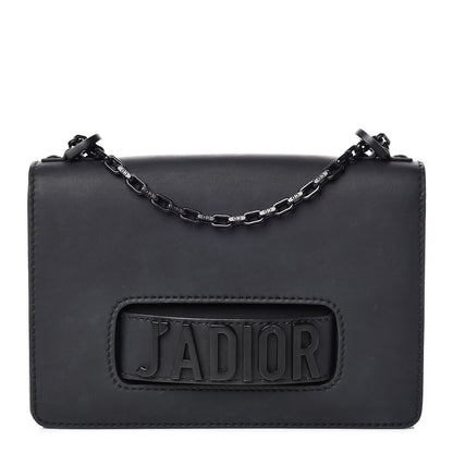Christian Dior Ultra Matte Calfskin J'Adior Chain Flap Bag Black 1 of 14