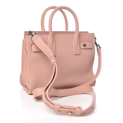 Saint Laurent Grained Calfskin Nano Sac De Jour Souple Nude 3 of 10