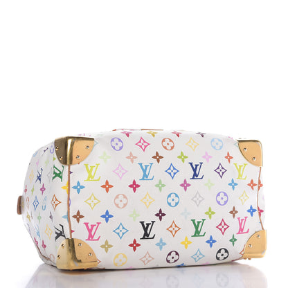 Louis Vuitton Monogram Multicolor Speedy 30 White 4 of 9