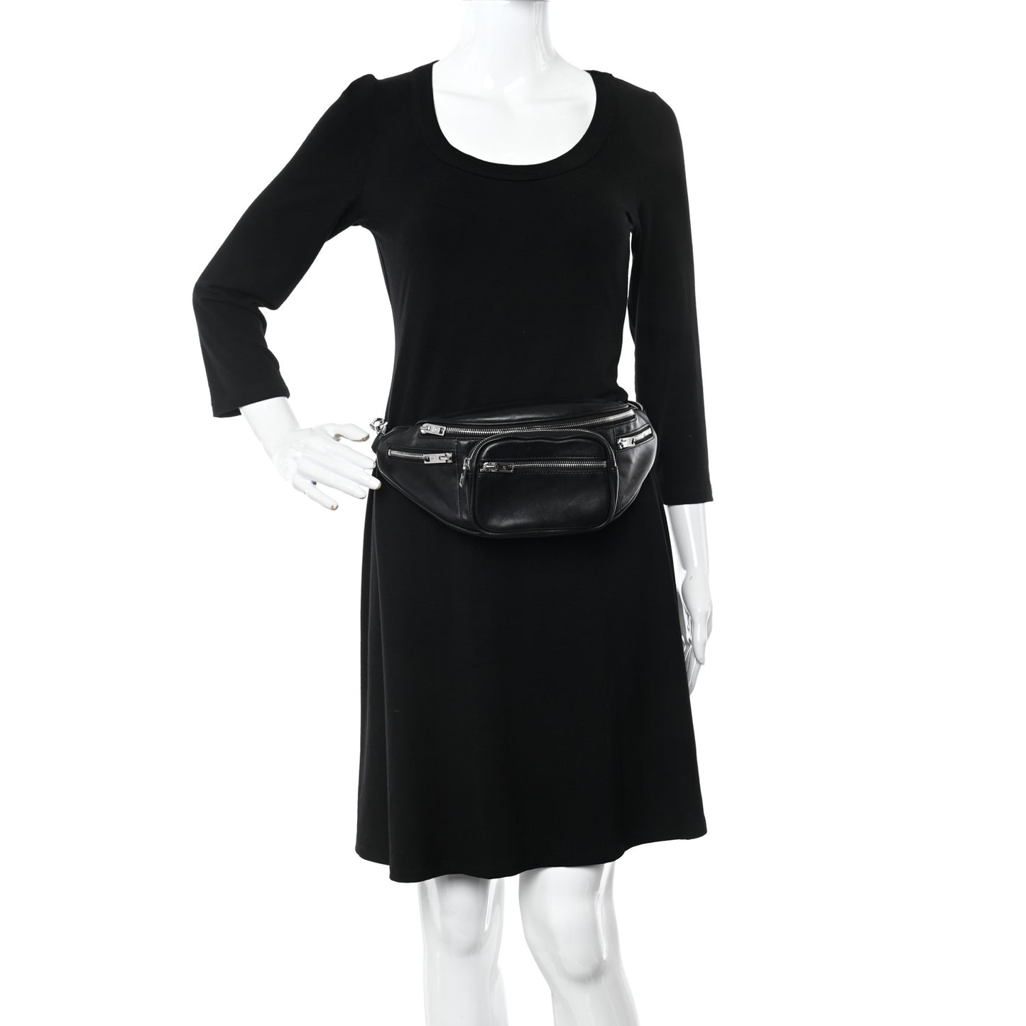 Lambskin Attica Belt Bag Black