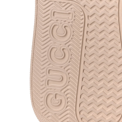 Gucci Calfskin GG Tennis Embossed Womens Platform 55mm Sneakers 37 White 7 of 9