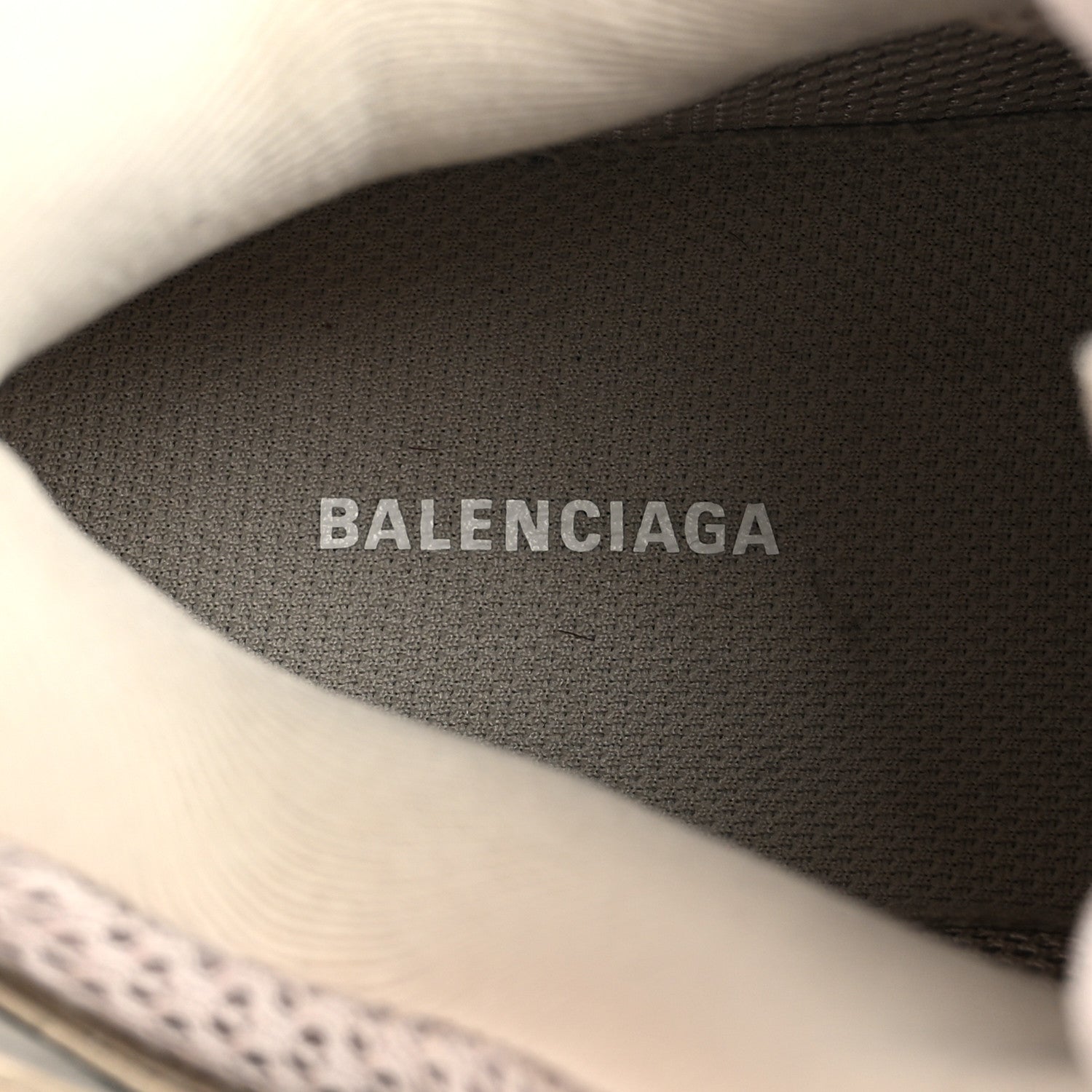 Balenciaga Mesh Rubber Womens Track Sneakers 40 Balenciaga Grey 8 of 10