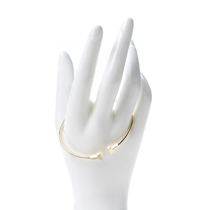 Tiffany 18K Yellow Gold T Wire Bracelet 2 of 4
