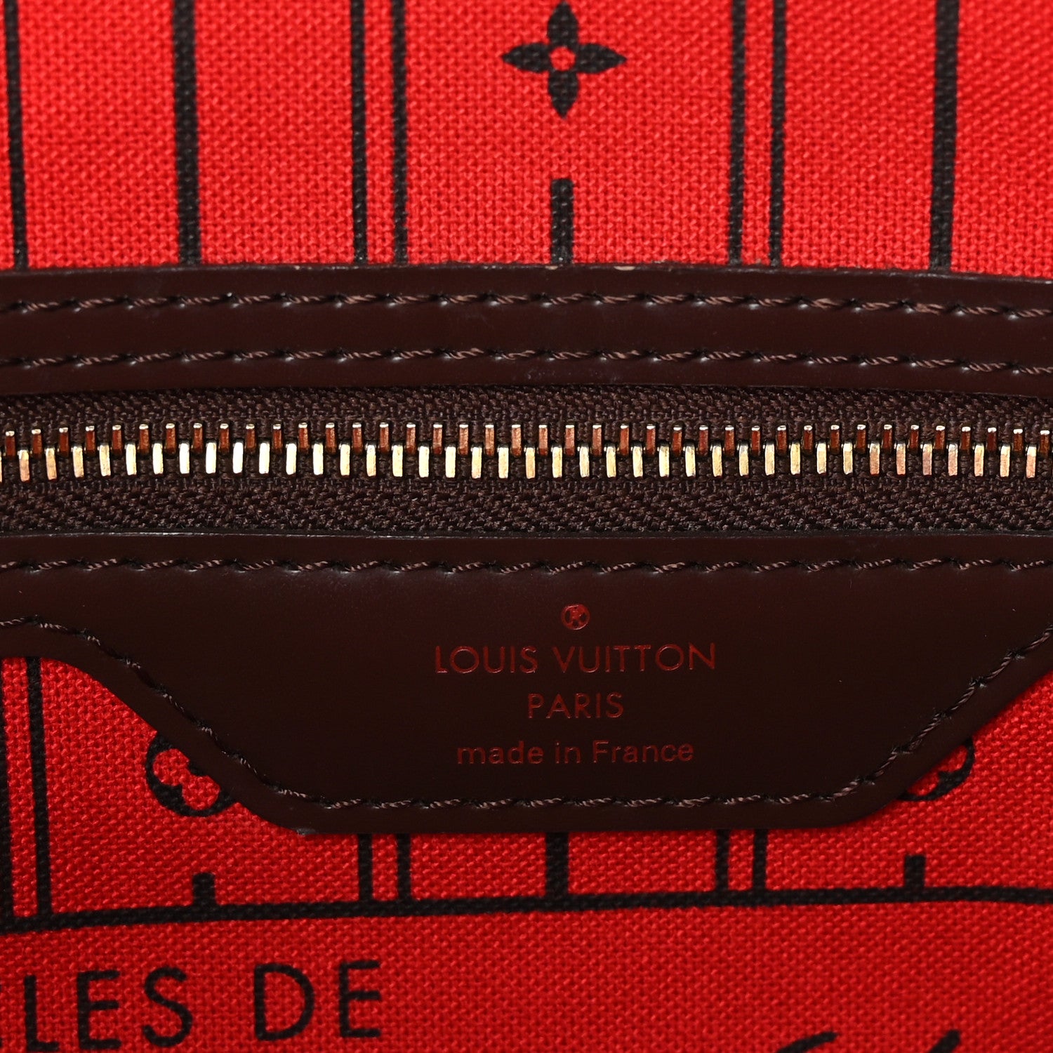 Louis Vuitton Damier Ebene Neverfull PM 6 of 10