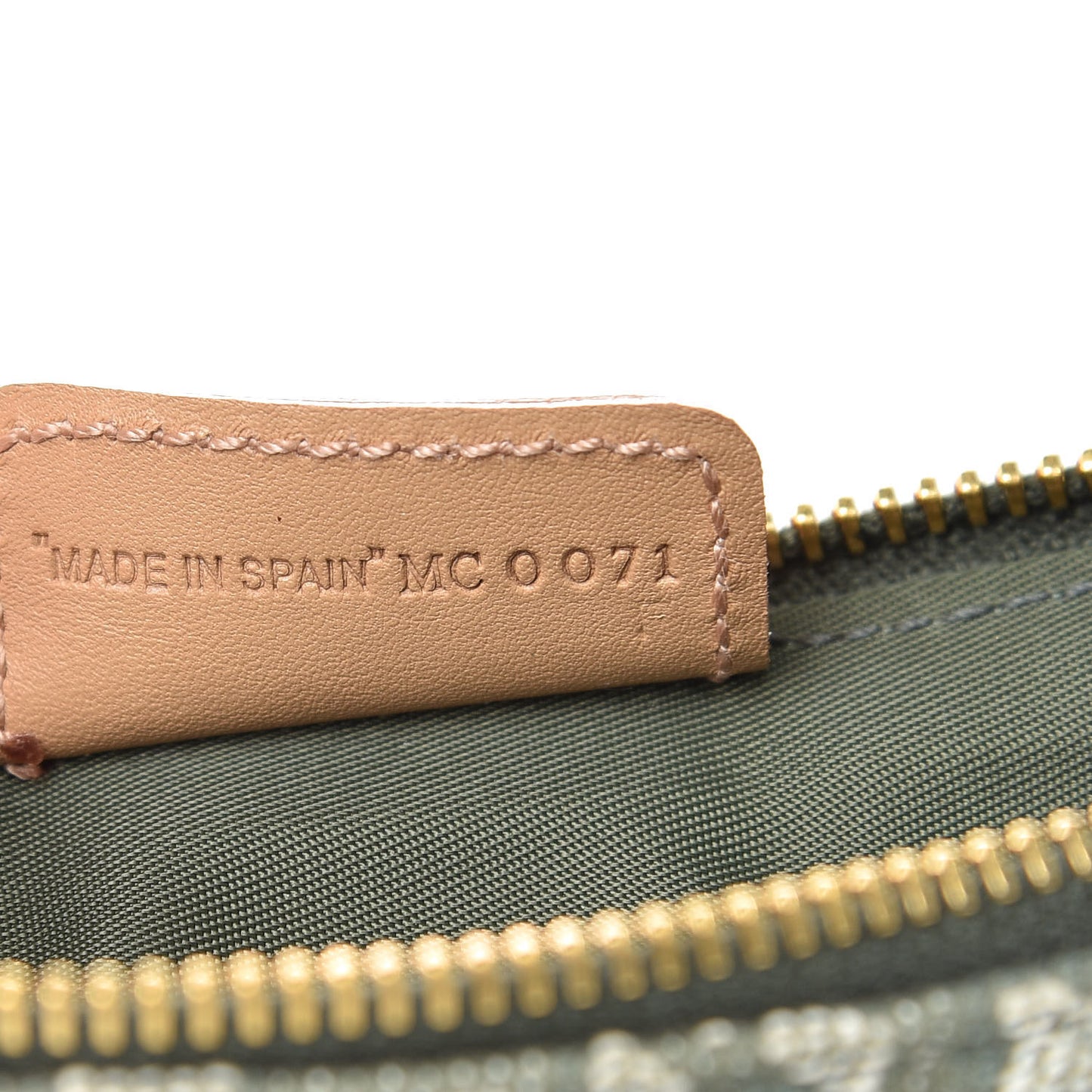 Monogram Mini Saddle Pochette Green