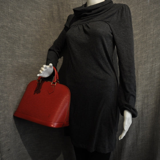Louis Vuitton Epi Alma Red 2 of 2