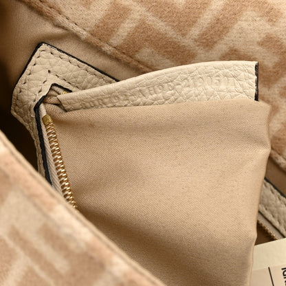 Fendi Wool Cuoio Romano Selleria FF 1974 Baguette 1997 Beige Cammello Camelia 7 of 10