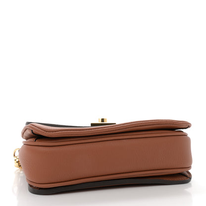Louis Vuitton Grained Calfskin Lockme Oxford Cognac 4 of 11