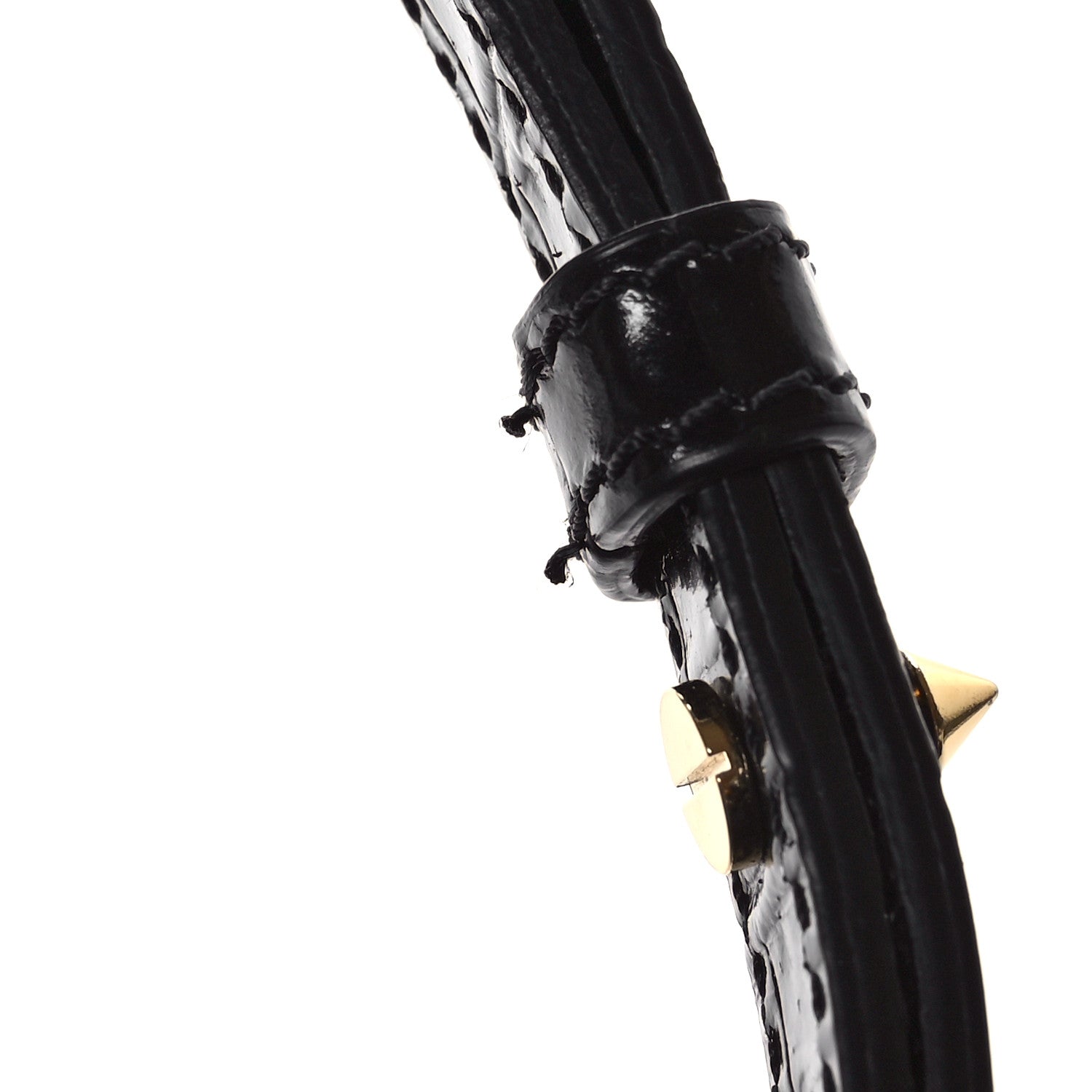 Givenchy Calfskin Crocodile Embossed Mini Antigona Black 11 of 11