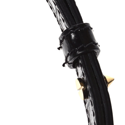 Givenchy Calfskin Crocodile Embossed Mini Antigona Black 11 of 11