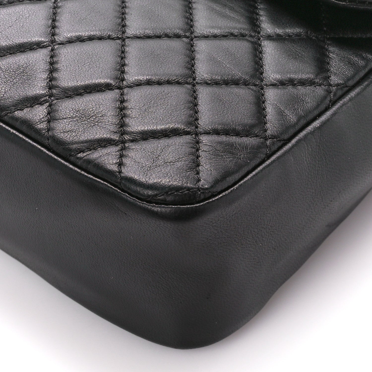 Chanel Lambskin Quilted Medium Westminster Pearl Flap Black 10 of 11