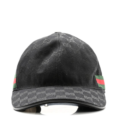 Gucci Monogram Web Baseball Hat XS Black 3 of 9