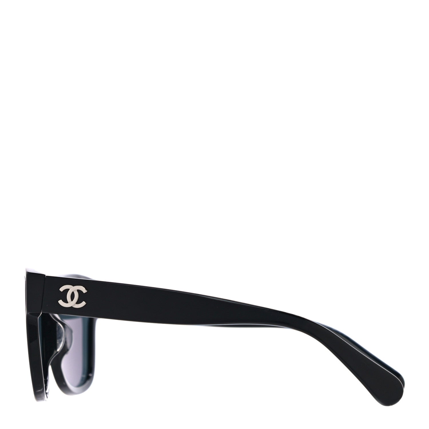 Chanel Acetate Butterfly CC Sunglasses 5386 Black 2 of 7