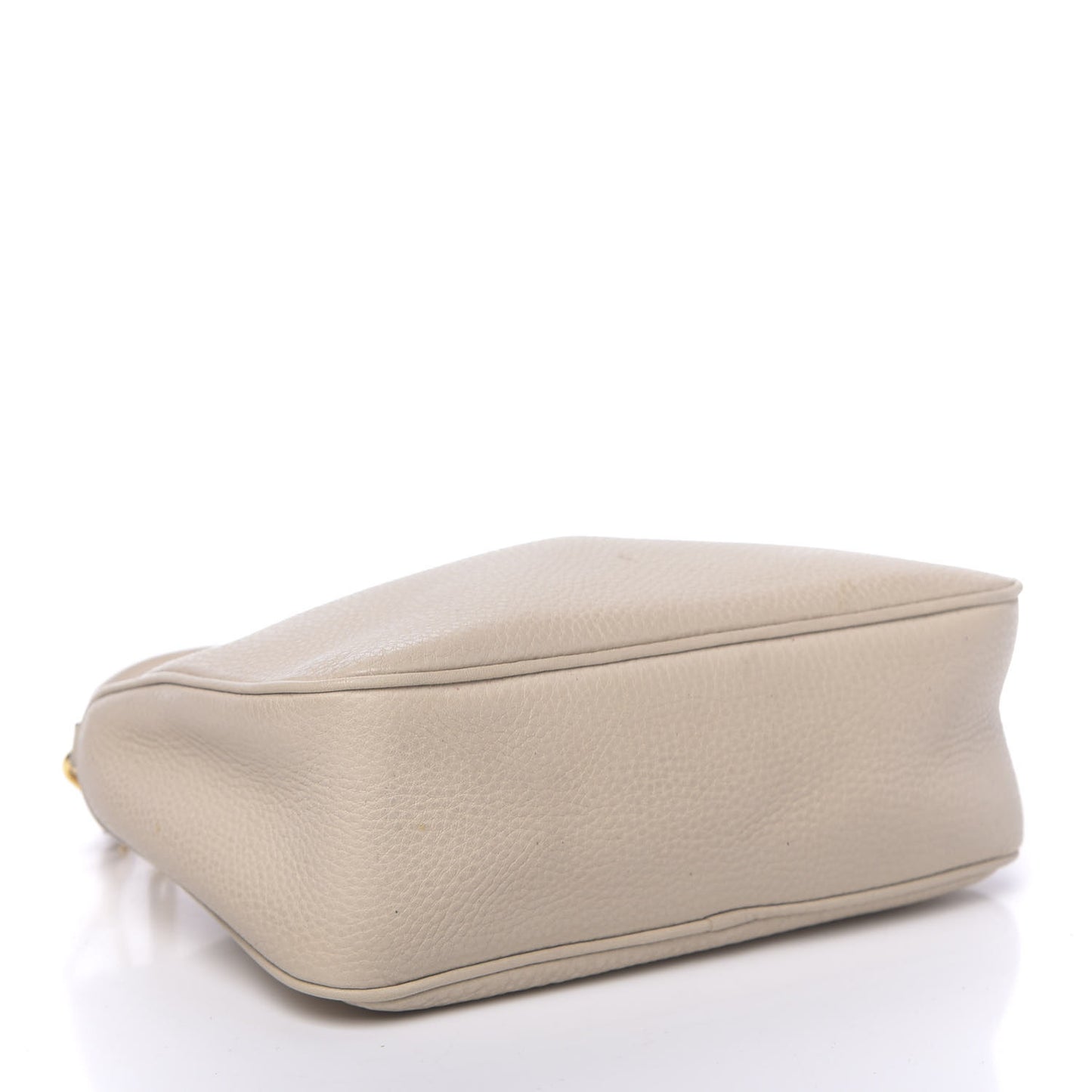 Vitello Daino Pochette Bag Talco