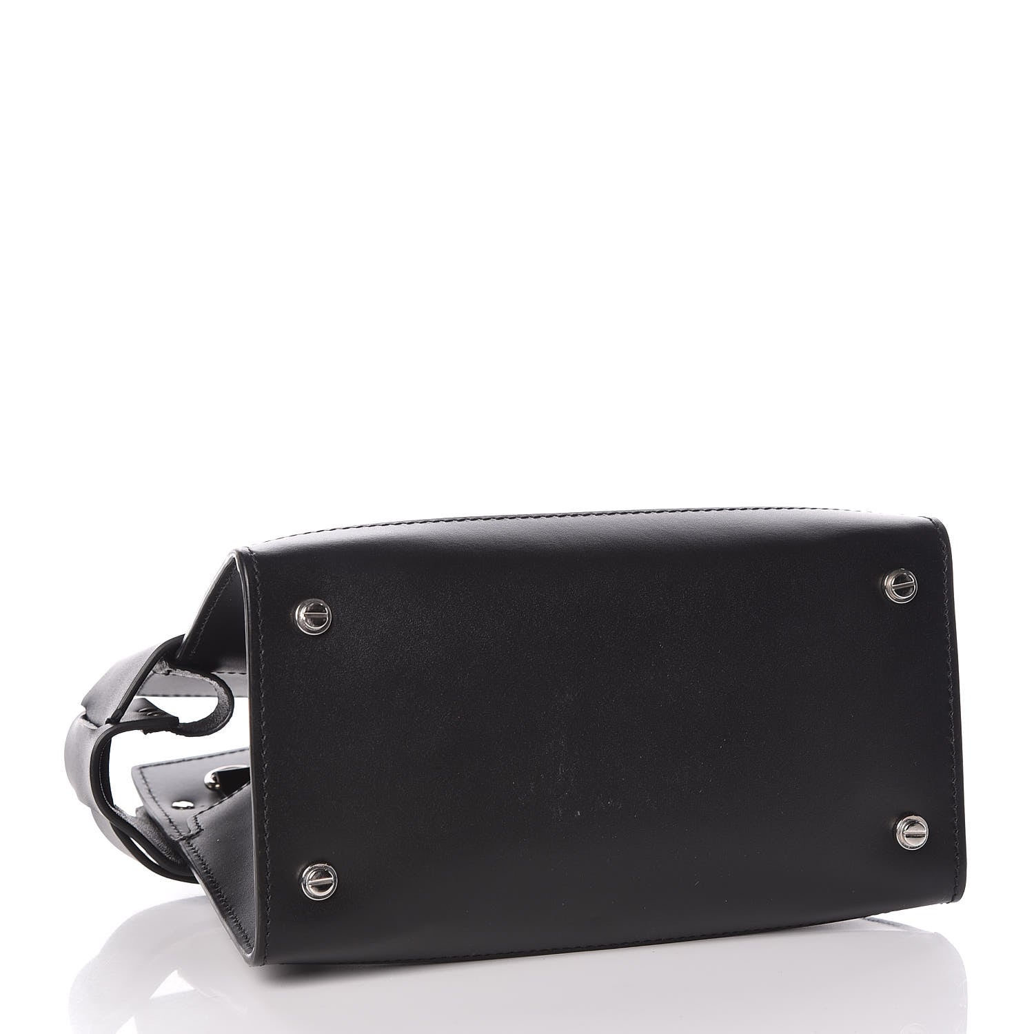 Givenchy Smooth Calfskin Mini Horizon Satchel Black 4 of 9