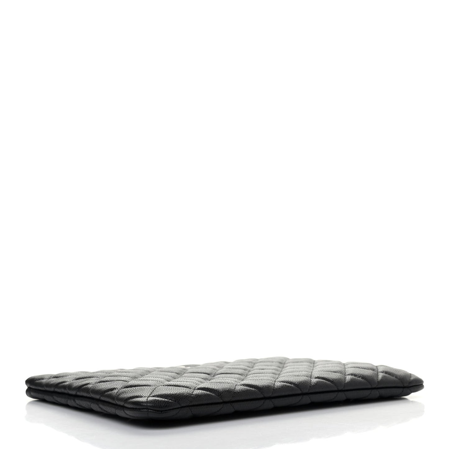 Caviar Quilted Medium Cosmetic Case Black