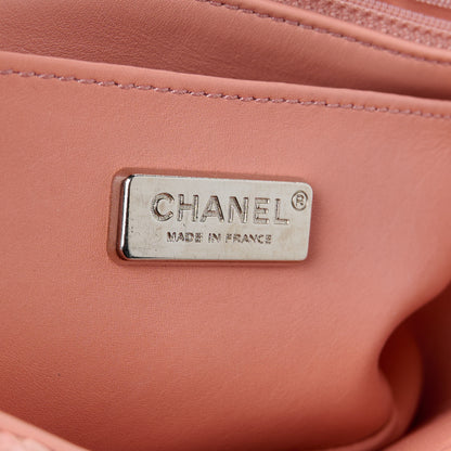 Chanel Snakeskin Mini Rectangular Flap Pink 7 of 11
