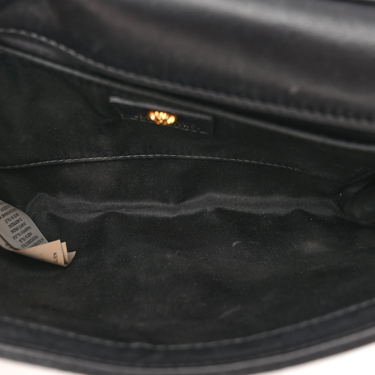 Vitello Palazzo Medusa Evening Clutch Bag Black