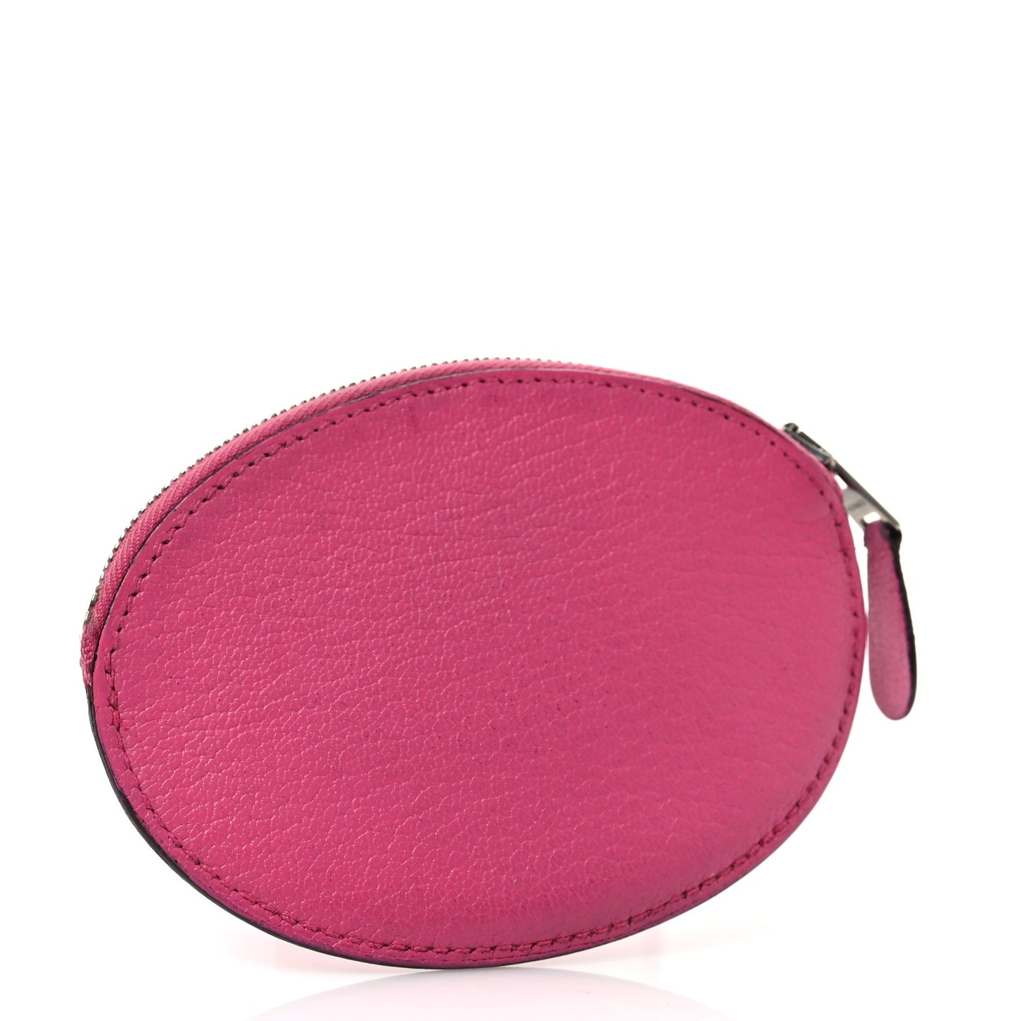 Chevre Mysore Evelyne Coin Purse Rose Pourpre