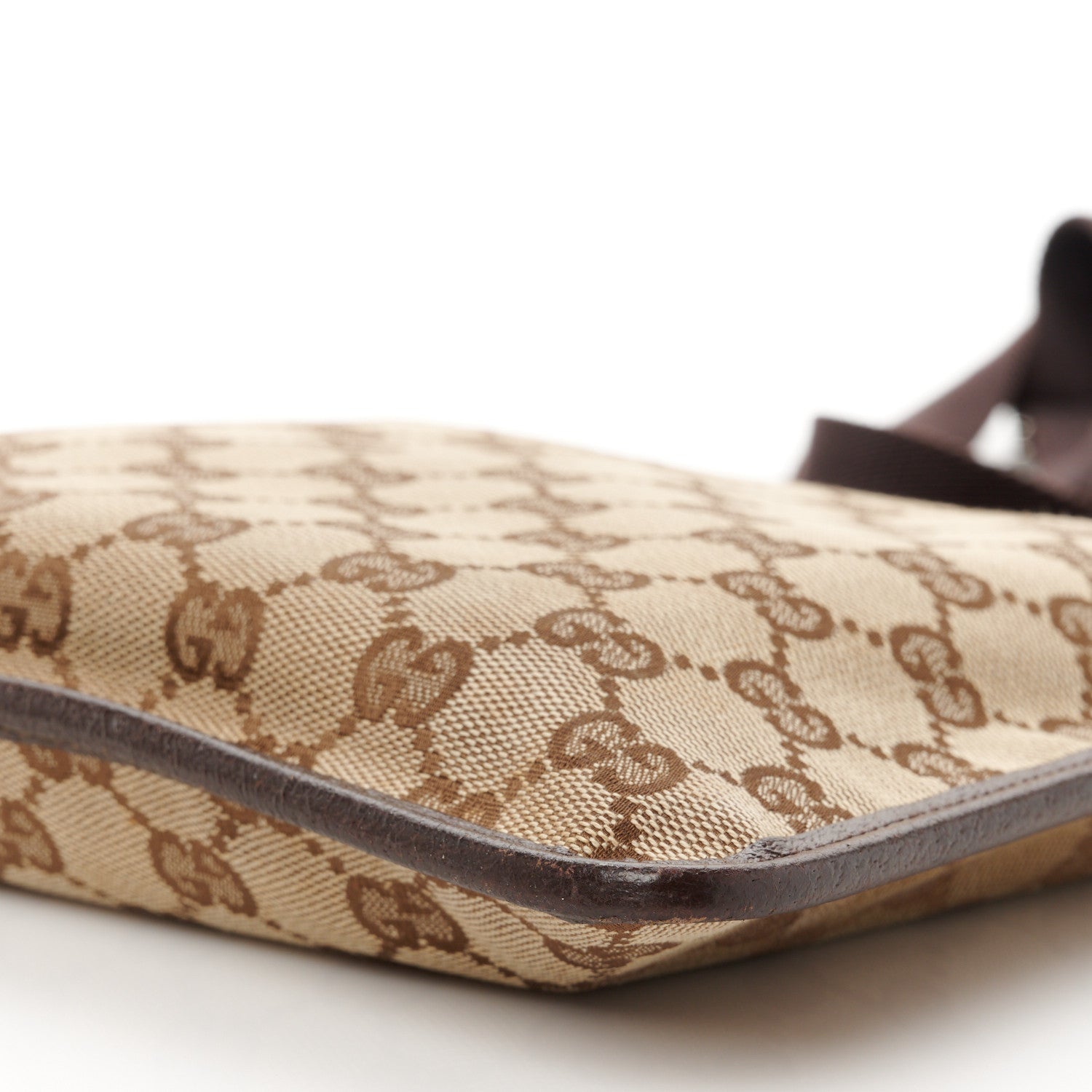 Gucci Monogram Messenger Crossbody Bag Dark Brown 11 of 11