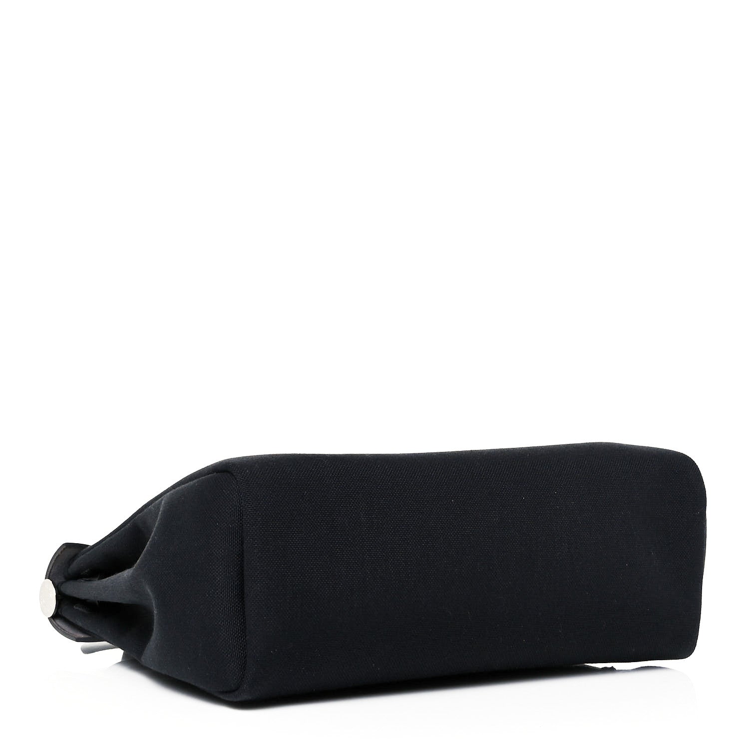 Hermes Military Toile Vache Hunter Herbag Zip PM 31 Black 5 of 11