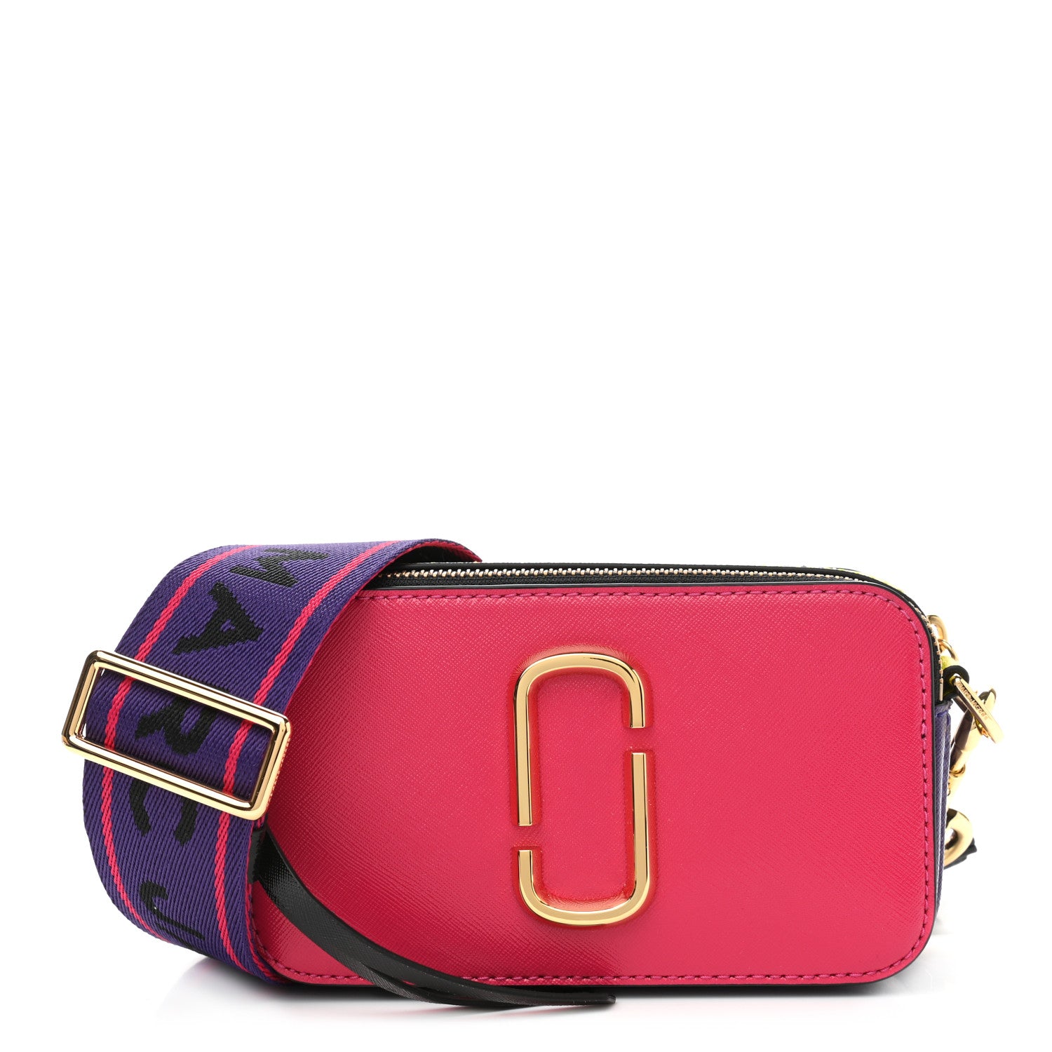 Marc Jacobs Saffiano Small Snapshot Camera Bag Red Multicolor 1 of 12