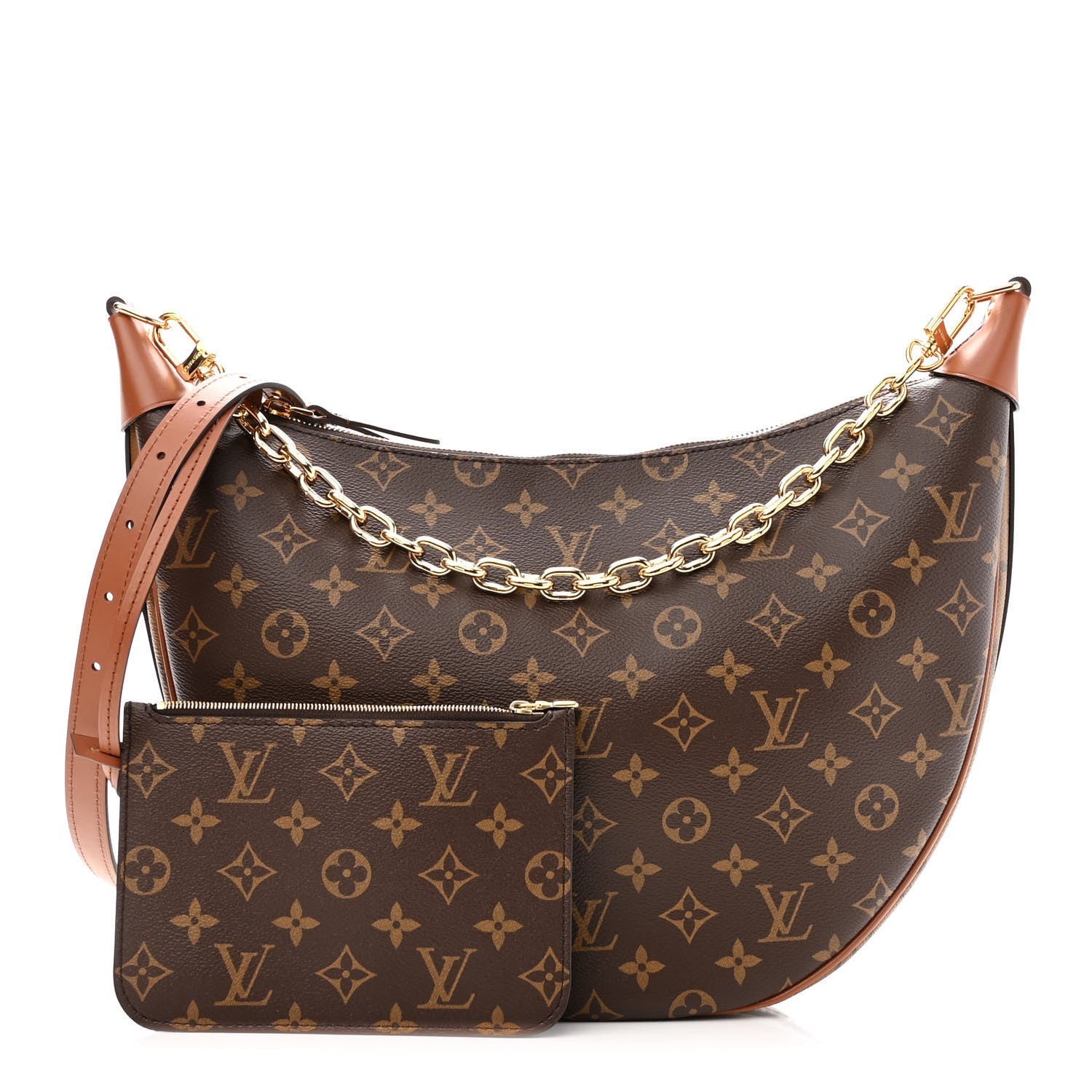 Louis Vuitton Reverse Monogram Loop Hobo 1 of 12