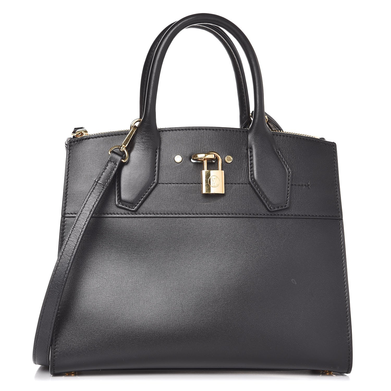Louis Vuitton Taurillon City Steamer PM Black 1 of 9