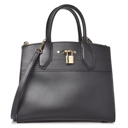 Louis Vuitton Taurillon City Steamer PM Black 1 of 9