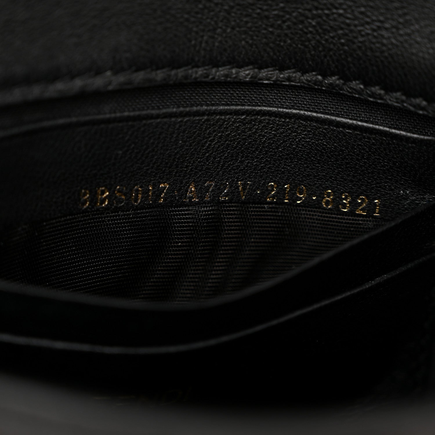 Fendi Nappa FF 1974 Embossed Mini Baguette Black 7 of 10