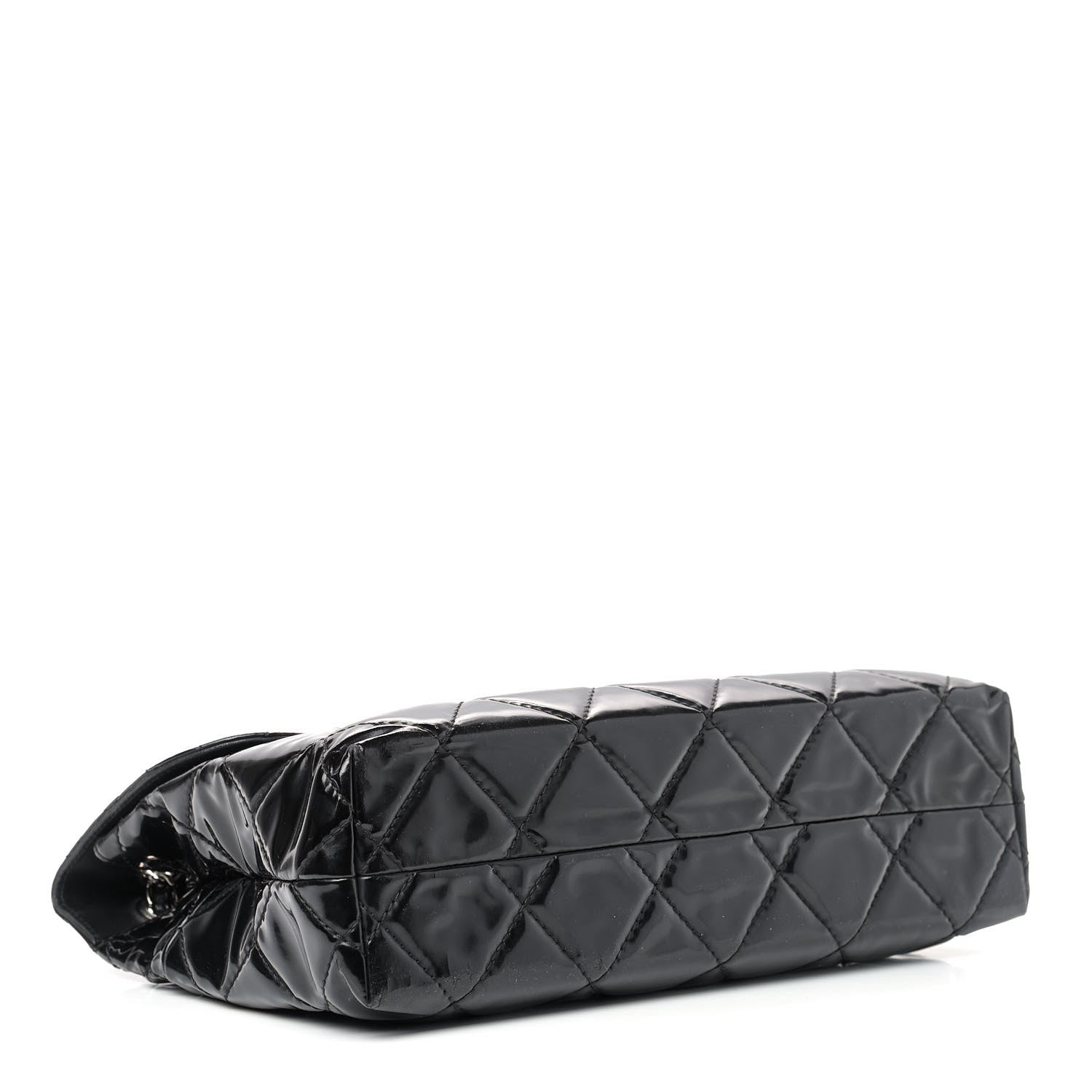 Chanel Vinyl Quilted In the Business Flap Bag Black 4 of 10