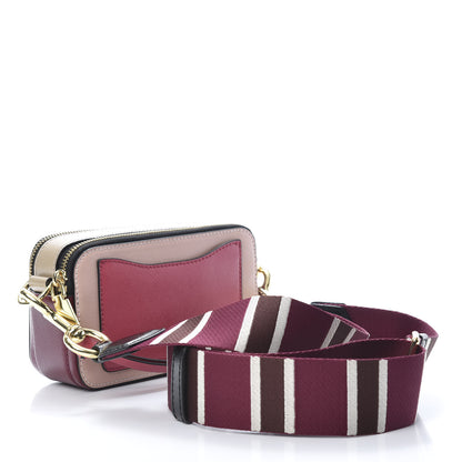 Marc Jacobs Saffiano Small Snapshot Camera Bag Rose Multicolor 3 of 12