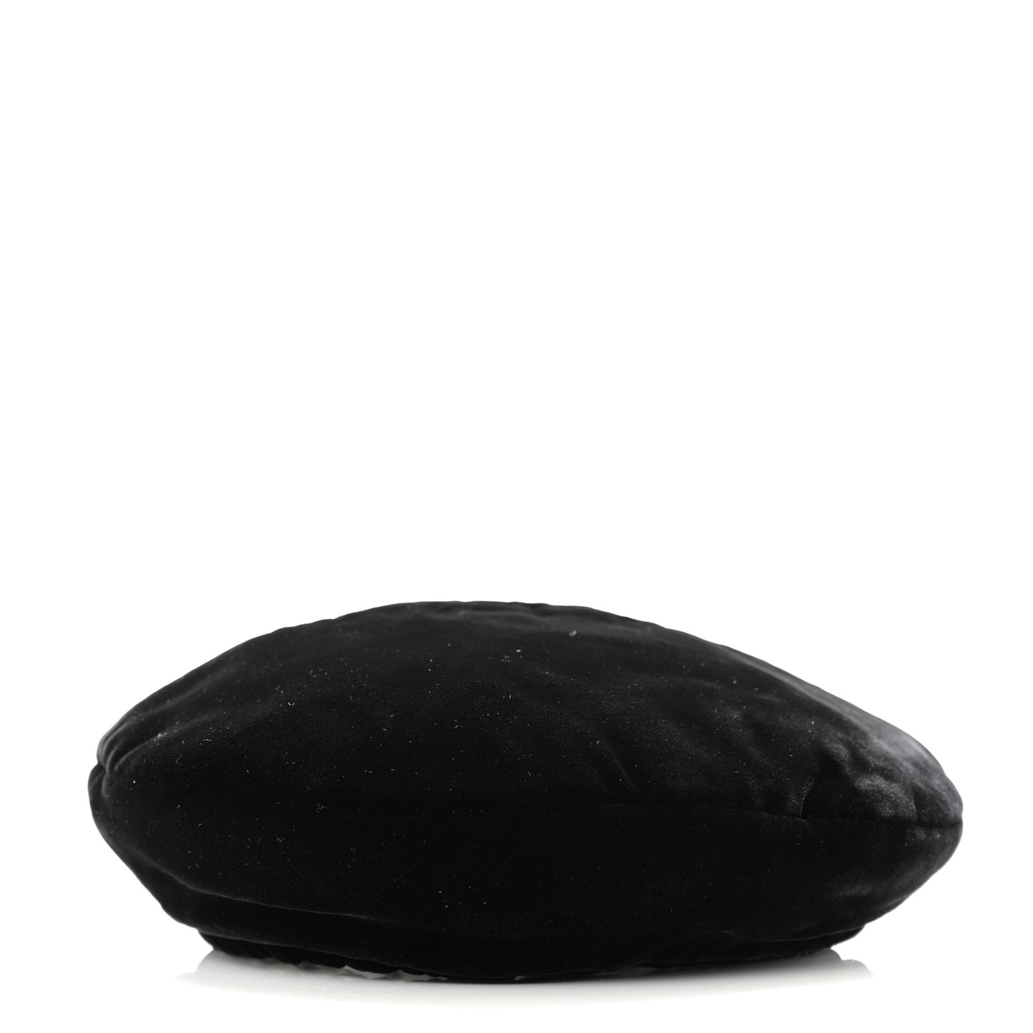 Velvet Beret Hat S Black