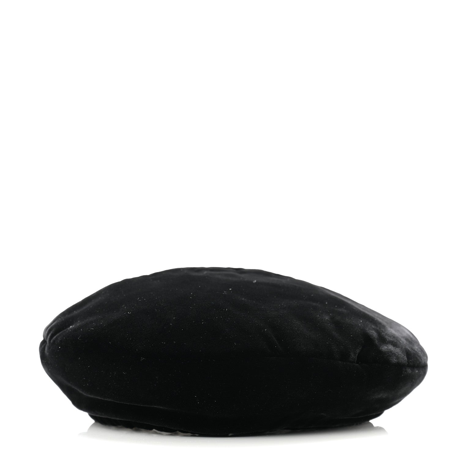 Chanel Velvet Beret Hat S Black 6 of 9
