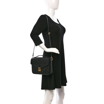 Louis Vuitton Empreinte Pochette Metis Black 2 of 8